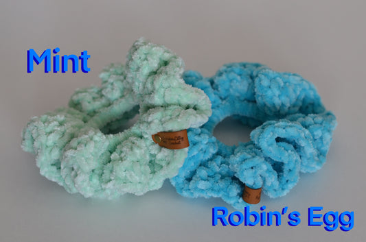 Chenille Scrunchies